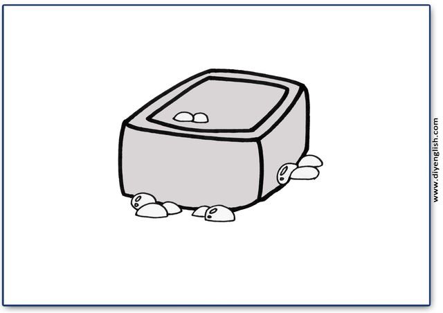 soap – Blank – colour & write flashcard
