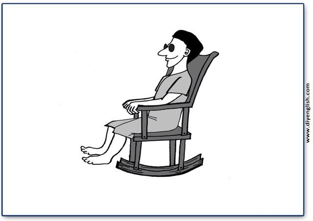 sit – Blank – colour & write flashcard
